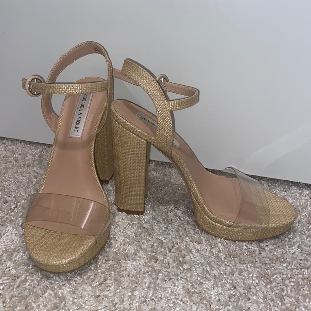 Chelsea and violet heels